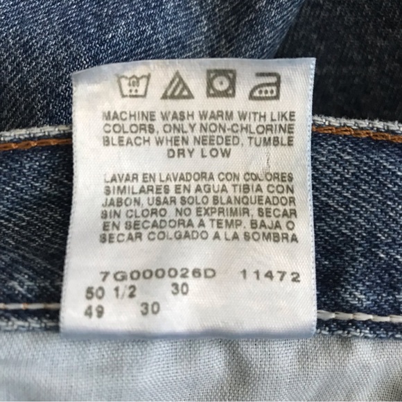 Rustler Blue Regular Fit Straight Leg Jeans , 48x30 - Picture 9 of 9